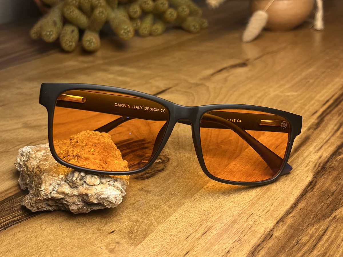Gafas Samaná con cristal naranjas