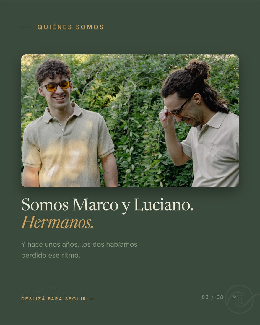 Somos Marco y Luciano